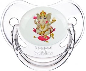 Hindouisme Ganesha : Transparent classique Tétine embout physiologique