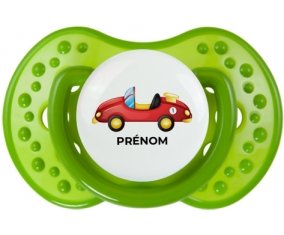 Jouet toys voiture de sport avec prénom : Sucette LOVI Dynamic personnalisée