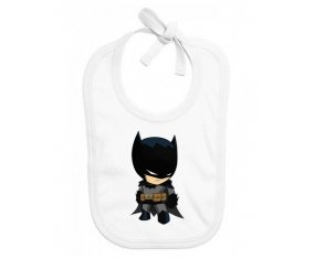 Bavoir bébé personnalisé Batman kids logo