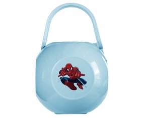 Boîte à tétine Spiderman design-3 avec prénom