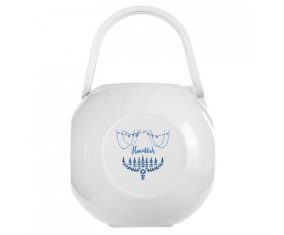 Boîte à tétine Judaisme : Hanoukkia design-4
