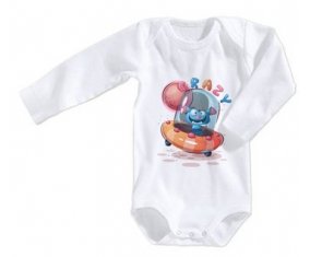 Body bébé Animaux rigolos Crazy taille 3/6 mois manches Longues