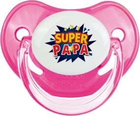 Super PAPA design-1 : Rose classique Tétine embout physiologique