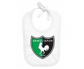 Bavoir bébé personnalisé Denizlispor Kulübü