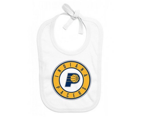 Bavoir bébé personnalisé Indiana Pacers