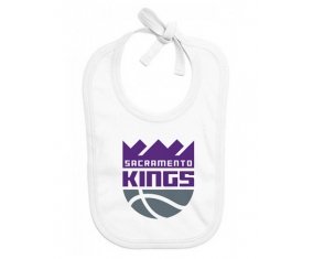 Bavoir bébé personnalisé Sacramento Kings