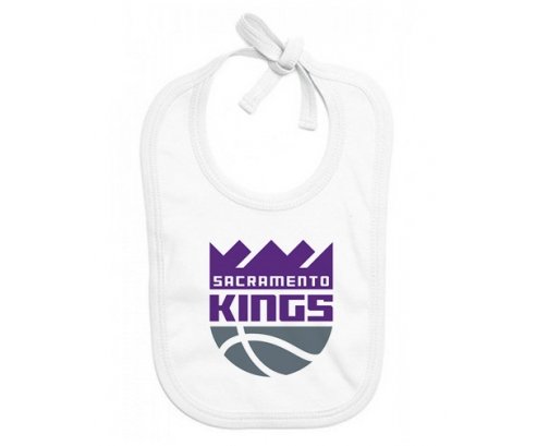 Bavoir bébé personnalisé Sacramento Kings