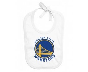 Bavoir bébé personnalisé Golden State Warriors