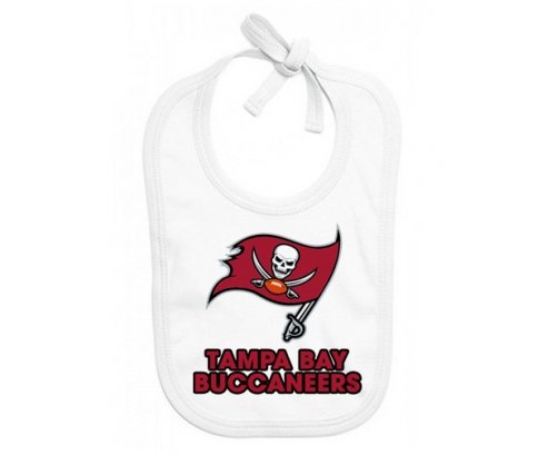 Bavoir bébé personnalisé Tampa Bay Buccaneers