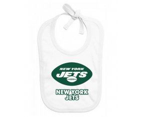 Bavoir bébé personnalisé New York Jets