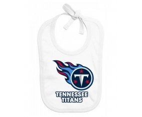 Bavoir bébé personnalisé Tennessee Titans