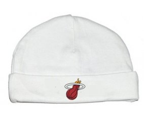 Bonnet bébé personnalisé Miami Heat