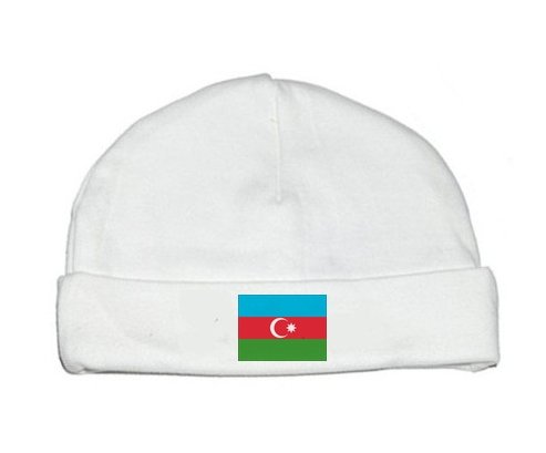 Bonnet bébé personnalisé Drapeau Azerbaïdjan