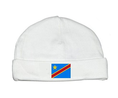 Bonnet bébé personnalisé Drapeau République Démocratique du Congo