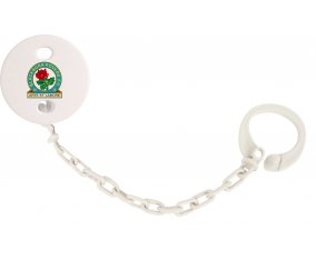 Attache-tétine Blackburn Rovers Football Club couleur Blanc