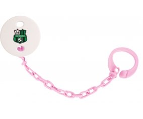 Attache-tetine Unione Sportiva Sassuolo Calcio couleur Rose clair