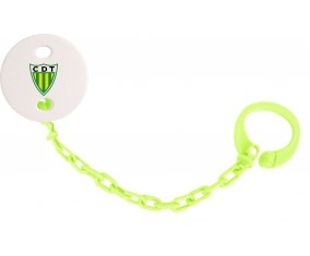 Attache-tetine Clube Desportivo de Tondela couleur Verte