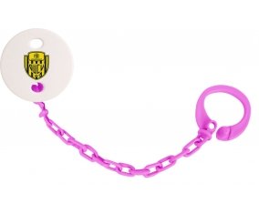 Attache-tetine MKE Ankaragücü couleur Rose fuschia