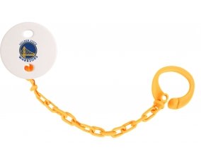 Attache-tétine Golden State Warriors couleur Orange