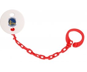 Attache-tétine Golden State Warriors couleur Rouge