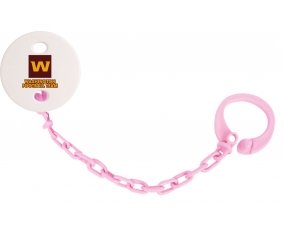 Attache-tétine Washington Football Team couleur Rose clair