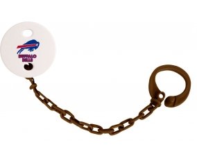 Attache-sucette Buffalo Bills couleur Marron