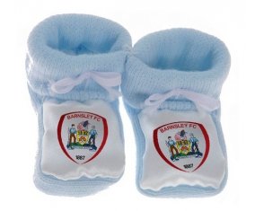 Chausson bébé Barnsley Football Club de couleur Bleu