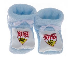 Chausson bébé VfB Stuttgart de couleur Bleu