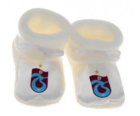 Chausson bébé Trabzonspor Kulübü de couleur Blanc