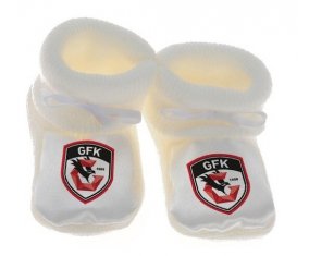 Chausson bébé Gazisehir Gaziantep FK de couleur Blanc