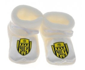 Chausson bébé MKE Ankaragücü de couleur Blanc