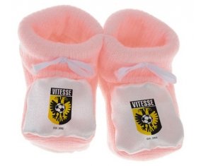 Chausson bébé Vitesse Arnhem de couleur Rose