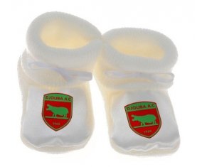 Chausson bébé Djoliba Athletic Club de couleur Blanc