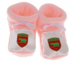 Chausson bébé Djoliba Athletic Club de couleur Rose