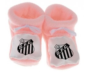 Chausson bébé Santos Futebol Clube de couleur Rose