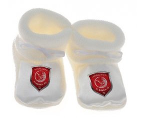 Chausson bébé Al-Duhail Sports Club Qatar de couleur Blanc