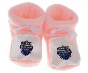 Chausson bébé Buriram United Football Club Thailand de couleur Rose