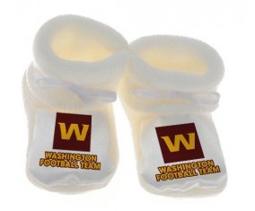 Chausson bébé Washington Football Team de couleur Blanc