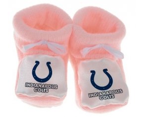 Chausson bébé Indianapolis Colts de couleur Rose