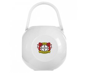 Boîte à tétine TSV Bayer 04 Leverkusen de couleur Blanche