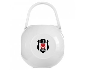 Boîte à tétine Beşiktaş Jimnastik Kulübü de couleur Blanche