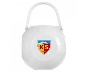 Boîte à sucette Kayserispor Kulübü de couleur Blanche