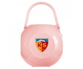 Boîte à sucette Kayserispor Kulübü de couleur Rose