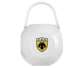 Boîte à tétine AEK Athènes FC de couleur Blanche