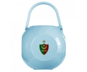 Boîte à tétine Mouloudia Club Algérois de couleur Bleue