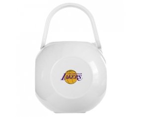 Boîte à sucette Los Angeles Lakers de couleur Blanche