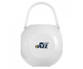 Boîte à sucette Utah Jazz de couleur Blanche