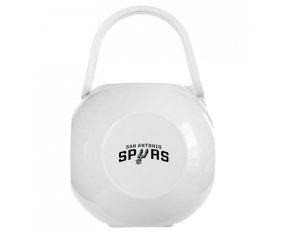 Boîte à tétine San Antonio Spurs de couleur Blanche