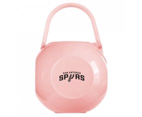 Boîte à tétine San Antonio Spurs de couleur Rose