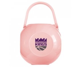 Boîte à sucette Sacramento Kings de couleur Rose